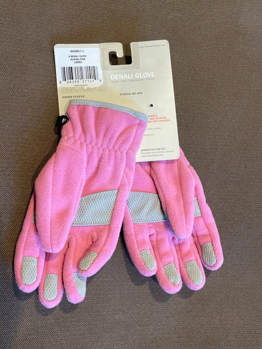 The North Face - Girls Denali Fleece Gloves - new with tags